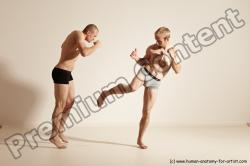 Kickbox reference poses